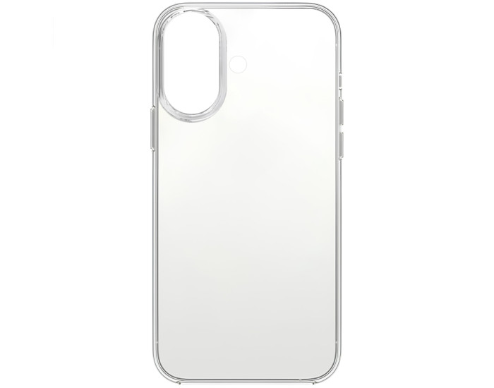 Чехол-силикон Ummi Transparent iPhone 16 Plus, прозрачный