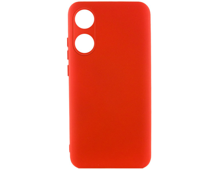 Чохол-силікон Lakshmi Full Camera Oppo A58 4G (Краний / Red)