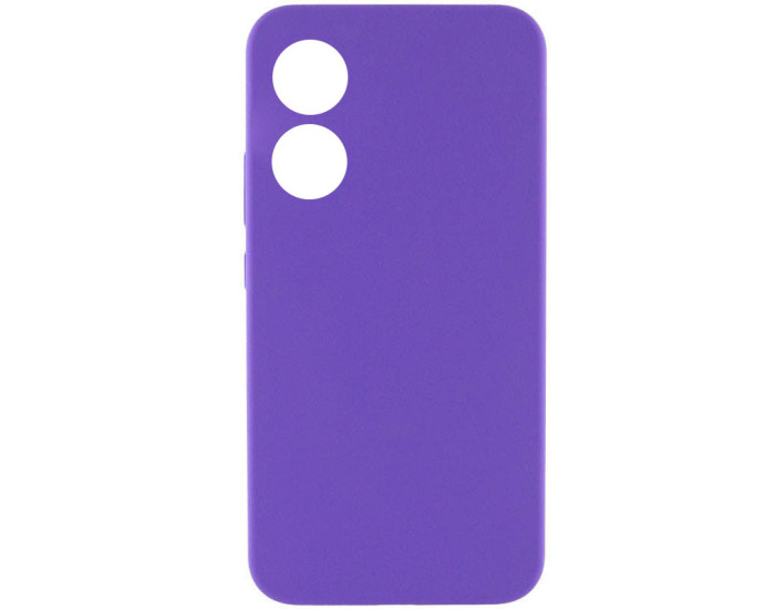 Чохол-силікон Lakshmi Full Camera Oppo A58 4G (Amethyst / Фіолетовий)