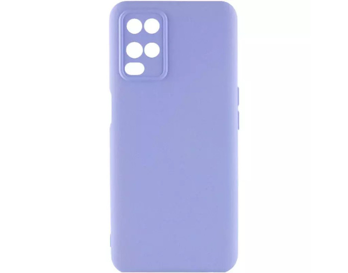 Чохол-силікон Lakshmi Full Camera Oppo A54 4G, бузковий