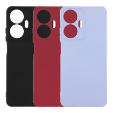 Чехол-силикон оригинал Full Camera (no logo) Soft Case Realme C55, Lilac