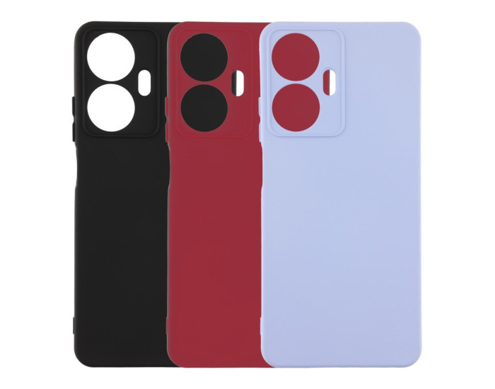 Чохол-силікон оригінал Full Camera (no logo) Soft Case Realme C55, Lilac