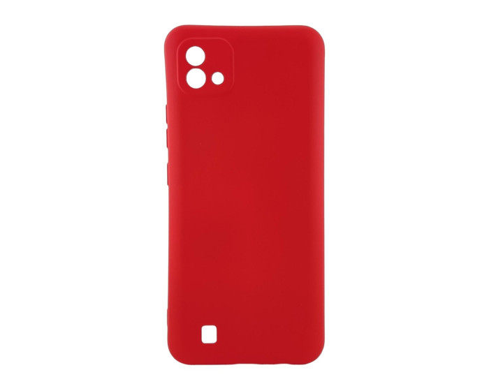 Чохол-силікон оригінал Full Camera (no logo) Realme C11 2021, Red