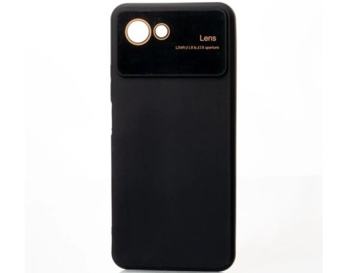 Чехол-силикон CAMERA PROTECTION Realme C30S, черный