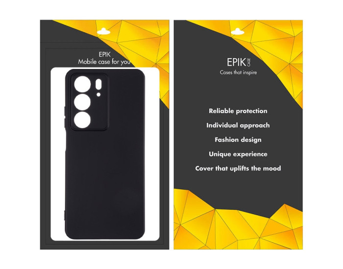 Чехол-силикон Epic Realme C75 /C75x, черный