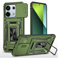 Чехол-Ударопрочный Camshield Army Ring Xaiomi Redmi Note 13 4G, оливковый
