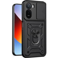 Чехол-силикон Противоударный Antishock Xiaomi Redmi A7 Pro 4G /Poco C81, черный