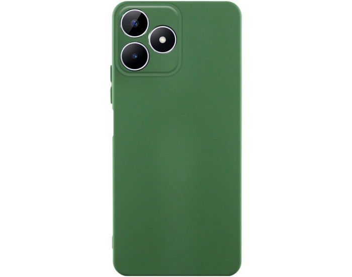 Чехол-силикон Lakshmi Full Camera Realme Note 50 5G (Зеленый / Dark Green)