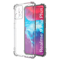 Чехол-силикон Getman Ease logo усиленные углы Realme 9 Pro, прозрачный