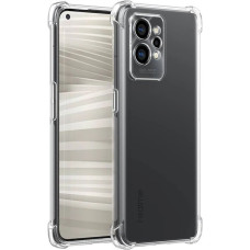 Чехол-силикон Getman Ease logo усиленные углы Realme GT2, прозрачный