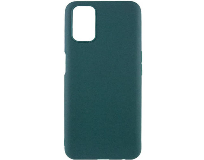Чехол-силикон оригинал Full Soft Case Realme C35, Dark green