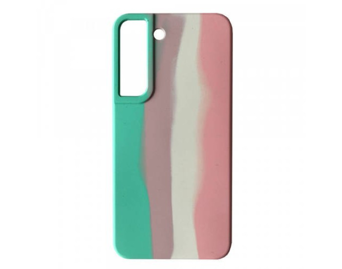 Чехол-силикон Colorfull Full Soft Matte Case Samsung S901 S22, Rainbow