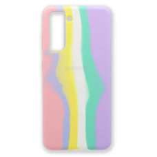 Чехол-силикон Colorfull Full Soft Matte Case Samsung S906 S22 Plus, Rainbow