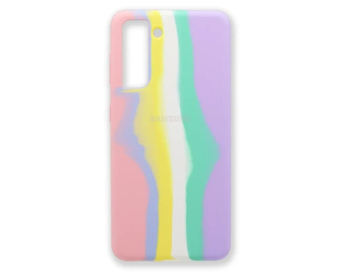 Чехол-силикон Colorfull Full Soft Matte Case Samsung S906 S22 Plus, Rainbow