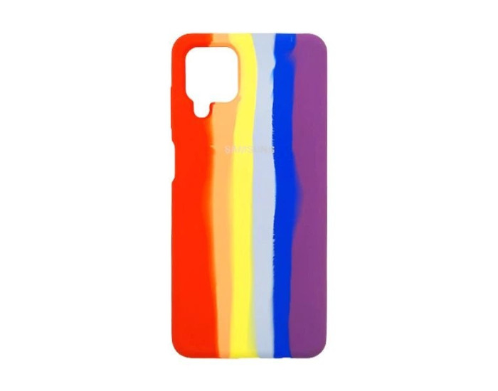 Чехол-силикон Colorfull Full Soft Matte Case Samsung A125 A12 /M127 M12, Rainbow