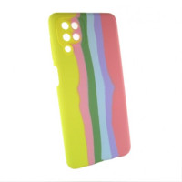Чехол-силикон Glass Rainbow Case Samsung A12 A125 №3
