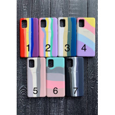 Чохол-силікон оригінал Rainbow Full Soft Matte Samsung A04S/A13 5G (A047/A136U) №4
