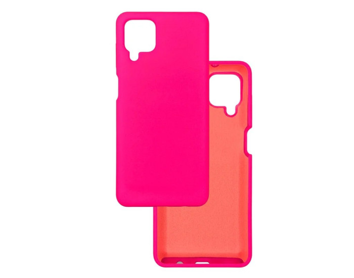 Чехол-силикон Full Camera (no logo) Soft Case Samsung A125 A12, Pink
