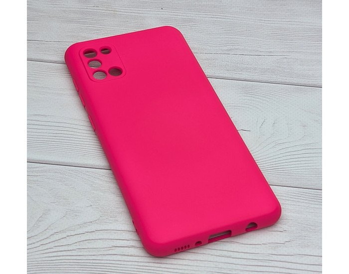 Чехол-силикон Full Camera (no logo) Soft Case Samsung A315 A31, Pink
