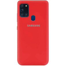 Чехол-силикон оригинал Full Soft Case Samsung A217 A21s, Red