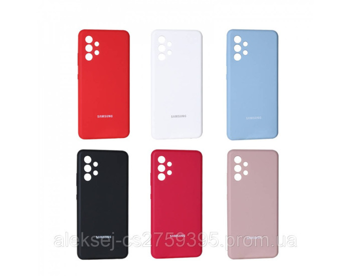 Чехол-силикон оригинал Full Soft Case Samsung A72 A725, Lilac