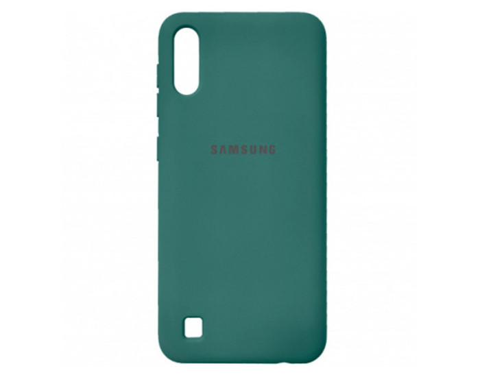 Чехол-силикон оригинал Full Soft Matte Samsung A105 A10 /M105 M10, Green