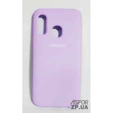 Чехол-силикон оригинал Full Soft Matte Samsung A405 A40, Lilac