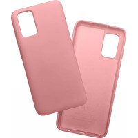 Чехол-силикон оригинал Full Soft Matte Case Samsung A025 A02s, Pink