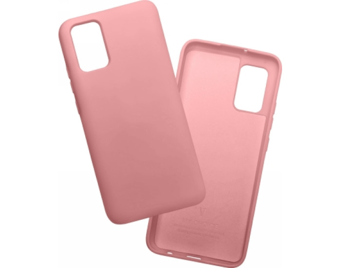 Чехол-силикон оригинал Full Soft Matte Case Samsung A025 A02s, Pink