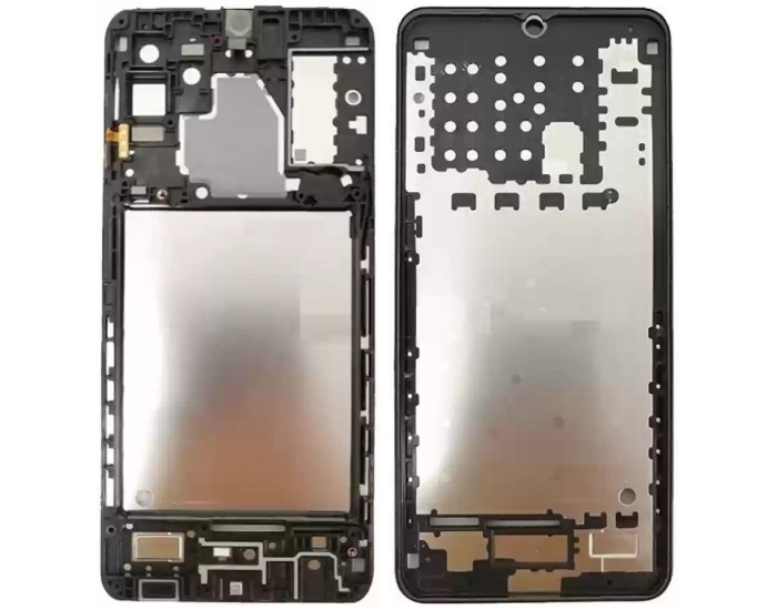 Рамка крепления дисплея Samsung A326 Galaxy A32 5G, черная 