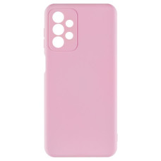 Чехол-силикон оригинал Full Soft Matte Samsung A73 5G, Light pink