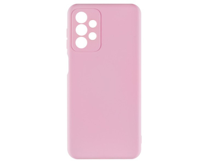 Чехол-силикон оригинал Full Soft Matte Samsung A73 5G, Light pink