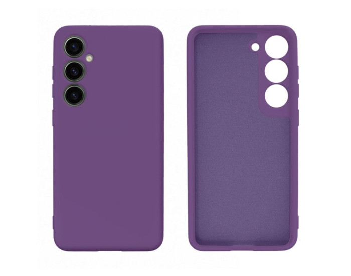 Чехол-силикон оригинал Full Soft Matte Samsung A55, Grape