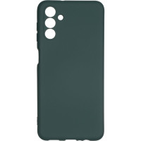 Чехол-силикон оригинал Full Soft Matte Samsung A047 (A04s) Dark green