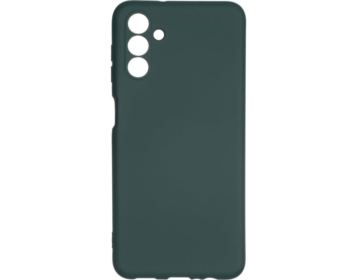 Чехол-силикон оригинал Full Soft Matte Samsung A047 (A04s) Dark green