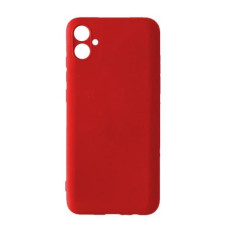 Чехол-силикон оригинал Full Soft Matte Samsung A04 A045, Red