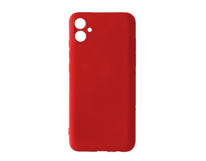 Чехол-силикон оригинал Full Soft Matte Samsung A04 A045, Red