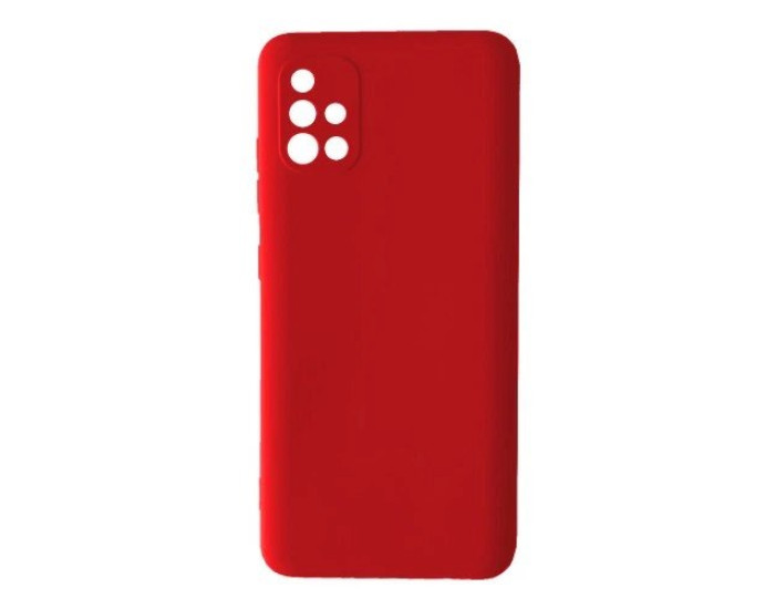 Чехол-силикон Soft Case Full Camera (no logo) Samsung A515 A51, Red