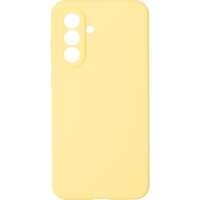 Чехол-силикон оригинал 99% Soft Matte Case Samsung A36 (A366) желтый