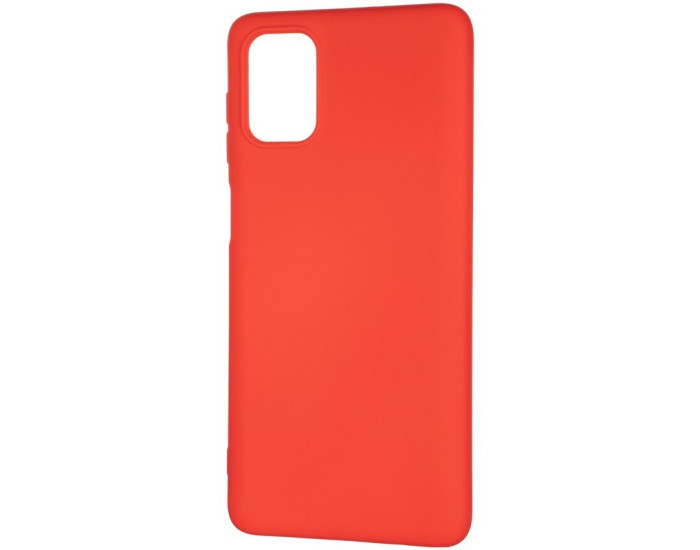 Чехол-силикон оригинал Soft Matte Samsung M515 M51, Red