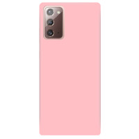 Чехол-силикон оригинал 99% Soft Matte Samsung N980 Note 20, Rose red