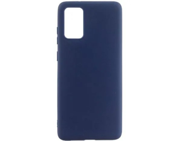 Чехол-силикон оригинал 99% Soft Matte Samsung G980 S20, Blue