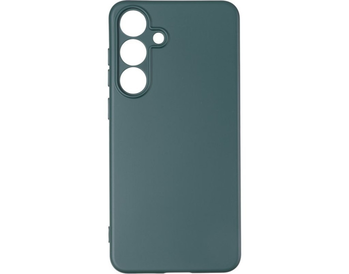 Чехол-силикон оригинал Full Soft Case Samsung S25 FE, Dark green