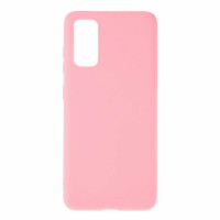 Чехол-силикон оригинал 99% Soft Matte Samsung G980 S20, Pink