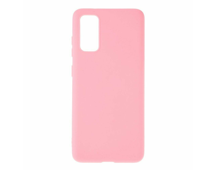 Чехол-силикон оригинал 99% Soft Matte Samsung G980 S20, Pink