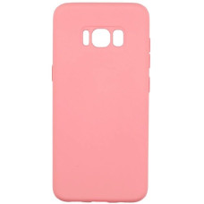 Чехол-силикон оригинал Full Soft Matte Samsung G955 S8 Plus, Pink sand