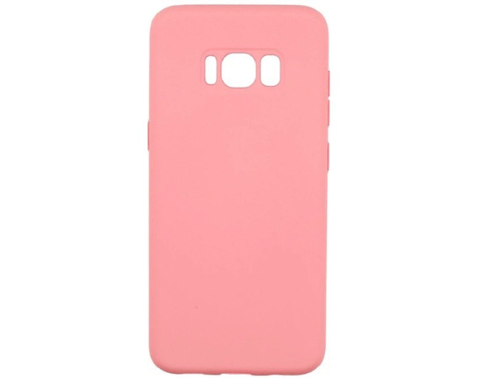 Чехол-силикон оригинал Full Soft Matte Samsung G955 S8 Plus, Pink sand