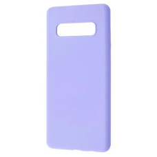 Чехол-силикон оригинал Full Soft Matte Samsung G973 S10, Lilac