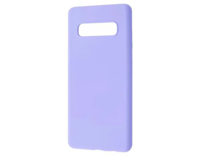 Чехол-силикон оригинал Full Soft Matte Samsung G973 S10, Lilac