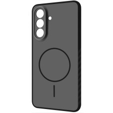 Чехол-силикон Proove Softline Case with MagSafe Ring Samsung S25 FE, черный